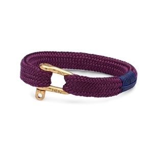 Pig & Hen Sharp Simon Men's Bracelet, Purple